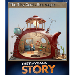 The Tiny Card - Sea teapot