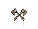 Sealed Graffiti | X-Axes (Dust Brown)