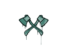 Grafíti selado | X-Axes (Frog Green)