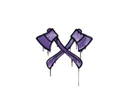 Grafíti selado | X-Axes (Monster Purple)