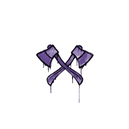 Sealed Graffiti | X-Axes (Monster Purple)