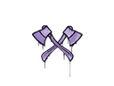 Sealed Graffiti | X-Axes (Violent Violet)