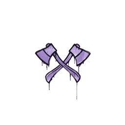 Sealed Graffiti | X-Axes (Violent Violet)