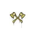 Sealed Graffiti | X-Axes (Tracer Yellow)