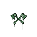 Sealed Graffiti | X-Axes (Jungle Green)