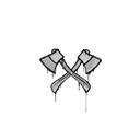 Sealed Graffiti | X-Axes (Shark White)