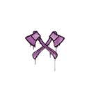 Sealed Graffiti | X-Axes (Bazooka Pink)