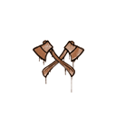 Sealed Graffiti | X-Axes (Tiger Orange)