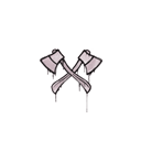 Sealed Graffiti | X-Axes (War Pig Pink)