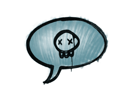 개봉 안 한 그래피티 | 사형 선고 (와이어 파란색)