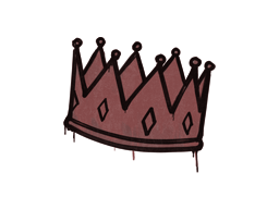 Sealed Graffiti | King Me (Brick Red)