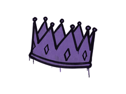 封装的涂鸦 | 王冠 (暗紫)