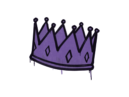 Sealed Graffiti | King Me (Monster Purple)