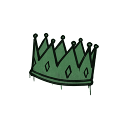 Sealed Graffiti | King Me (Jungle Green)