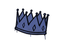Sealed Graffiti | King Me (SWAT Blue)