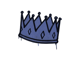 Sealed Graffiti | King Me (SWAT Blue)