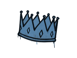 Sealed Graffiti | King Me (Monarch Blue)