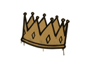 Sealed Graffiti | King Me (Desert Amber)