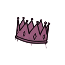 Sealed Graffiti | King Me (Princess Pink)