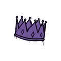 Sealed Graffiti | King Me (Monster Purple)