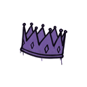 Sealed Graffiti | King Me (Monster Purple)