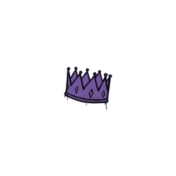 free csgo skin Sealed Graffiti | King Me (Monster Purple)