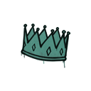 Sealed Graffiti | King Me (Frog Green)