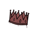 Sealed Graffiti | King Me (Brick Red)