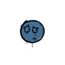 Sealed Graffiti | Worry (Monarch Blue)
