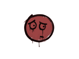 Sealed Graffiti | Worry (Blood Red)