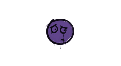 Sealed Graffiti | Worry (Monster Purple)