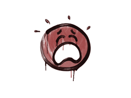 Sealed Graffiti | QQ (Blood Red)