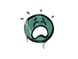 Sealed Graffiti | QQ (Frog Green)