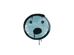 Sealed Graffiti | Speechless (Wire Blue)