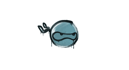 Sealed Graffiti | Ninja (Wire Blue)