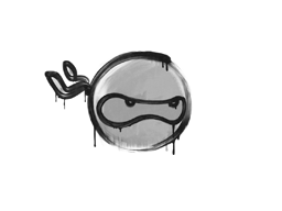 Sealed Graffiti | Ninja (Shark White)