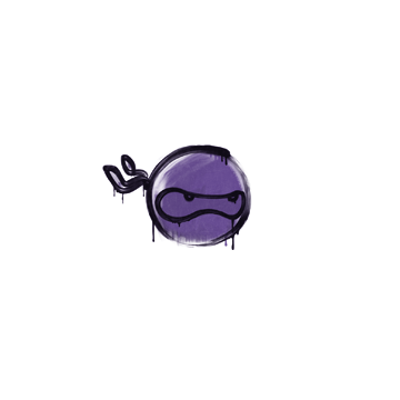 Sealed Graffiti | Ninja (Monster Purple)