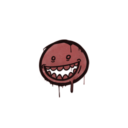Sealed Graffiti | Mr. Teeth (Blood Red)