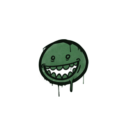 Sealed Graffiti | Mr. Teeth (Jungle Green)