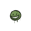 Sealed Graffiti | Mr. Teeth (Battle Green)