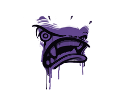 Grafiti precintado | Modo furia (púrpura monstruo)