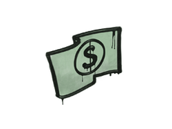Sealed Graffiti | Keep the Change (Cash Green)