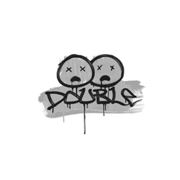 Sealed Graffiti | Double (Shark White)
