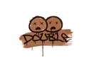 Sealed Graffiti | Double (Tiger Orange)