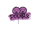 Sealed Graffiti | Double (Bazooka Pink)