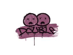 Sealed Graffiti | Double (Princess Pink)