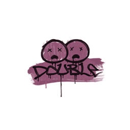 Sealed Graffiti | Double (Princess Pink)