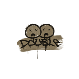 Sealed Graffiti | Double (Dust Brown)