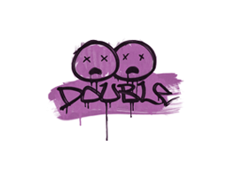 Sealed Graffiti | Double (Bazooka Pink)