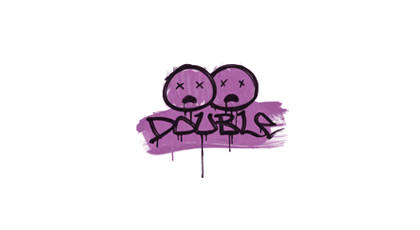 Sealed Graffiti | Double (Bazooka Pink)